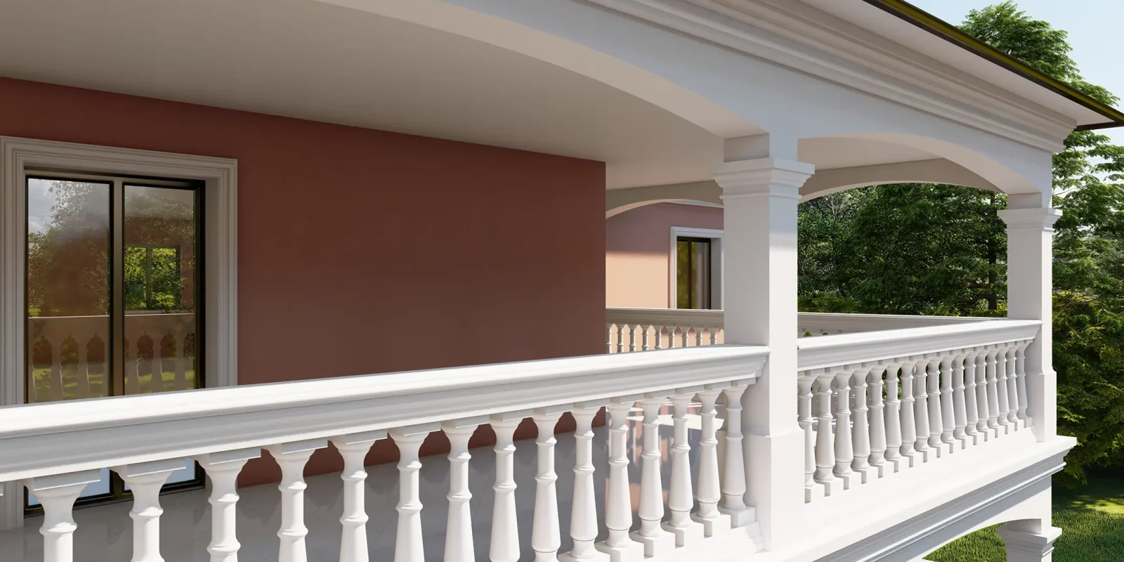 Realizzazione con Balaustra 12B