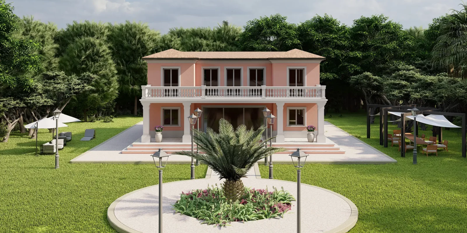 Realizzazione con Balaustra 02B
